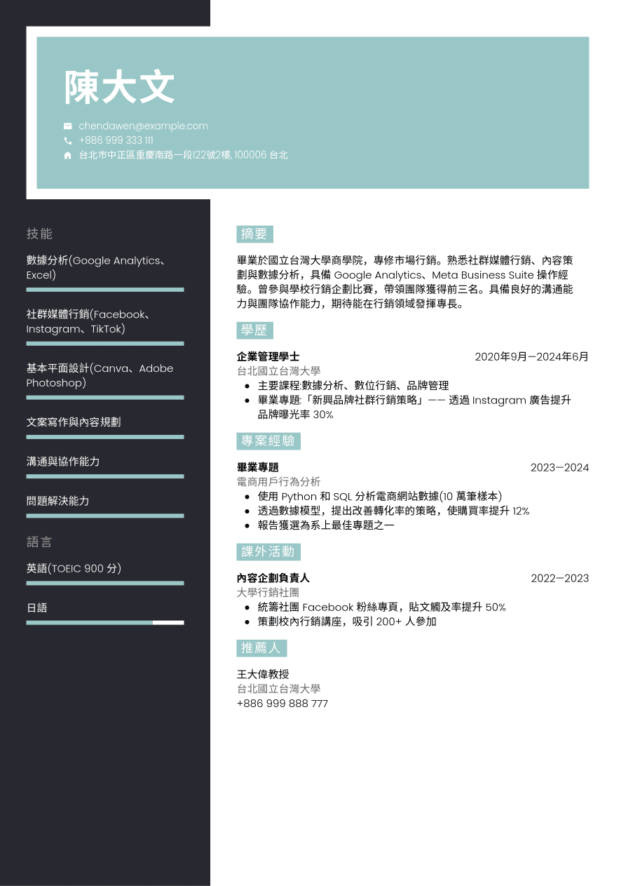 無工作經驗也能寫出吸引雇主的履歷表!3大技巧與自傳範例 - CVwizard